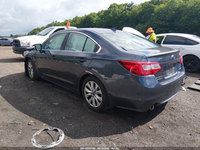 Vin: 4s3bnah61g3044123, lot: 45850142, subaru legacy 2.5i premium 20163