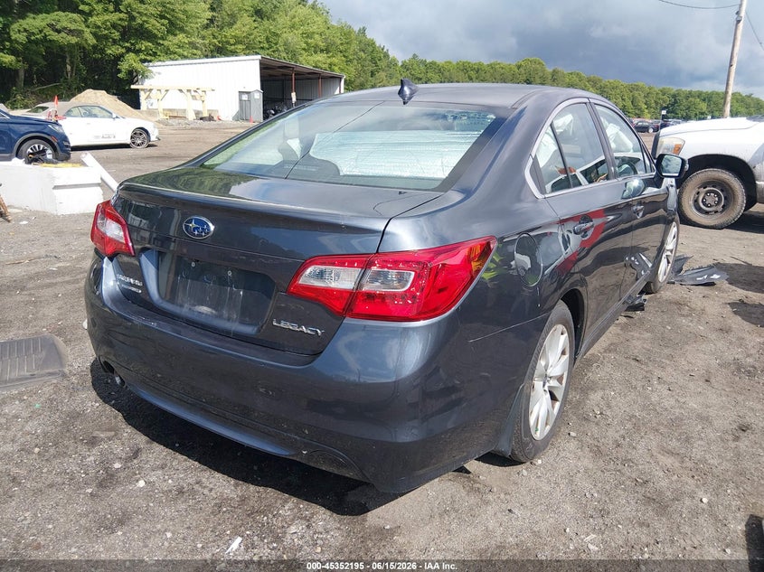 Vin: 4s3bnah61g3044123, lot: 45850142, subaru legacy 2.5i premium 20164