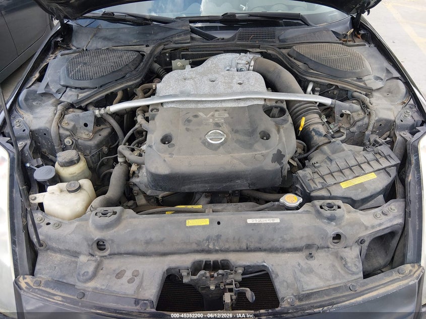 2004 Nissan 350Z Touring VIN: JN1AZ36A74T006042 Lot: 45352200