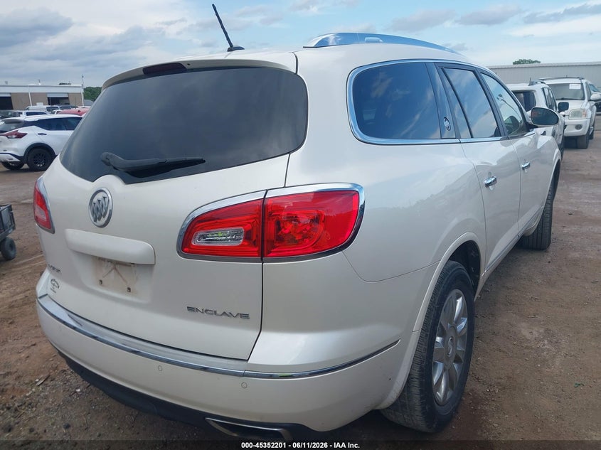 Vin: 5gakrbkd7ej341702, lot: 45850148, buick enclave leather 20144