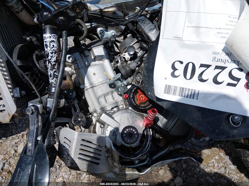 2016 Suzuki Dr-Z400 S VIN: JS1SK43AXG2100078 Lot: 45352203