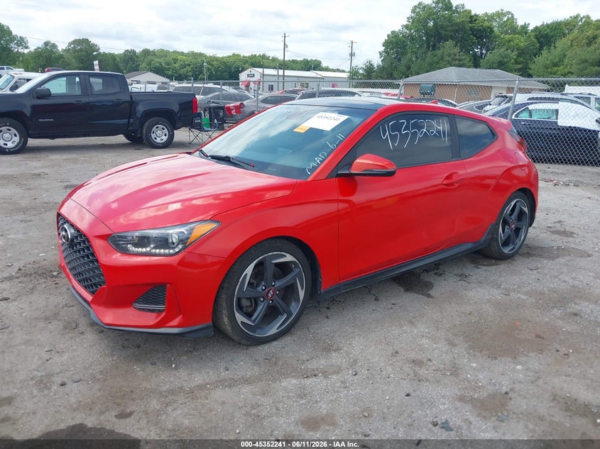 KMHTH6AB4KU015682 2019 HYUNDAI VELOSTER TURBO photo 1