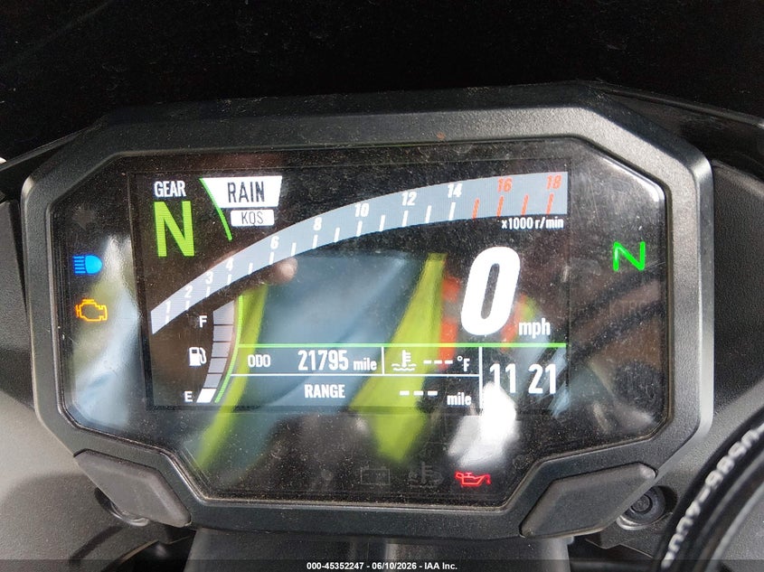 2024 Kawasaki Zx636 K VIN: JKBZXJK15RA004055 Lot: 45352247