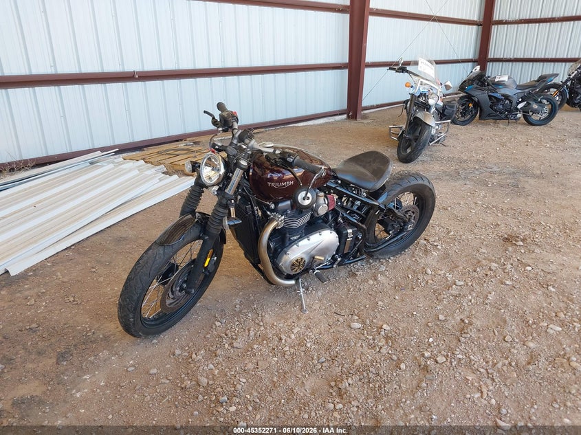 2018 TRIUMPH MOTORCYCLE BONNEVILLE auction photo 2