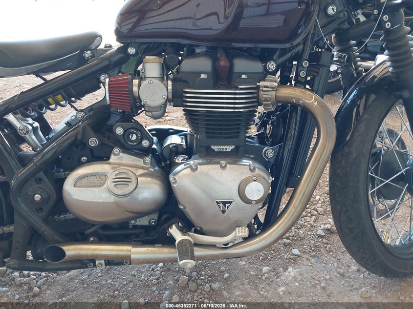 2018 TRIUMPH MOTORCYCLE BONNEVILLE auction photo 8