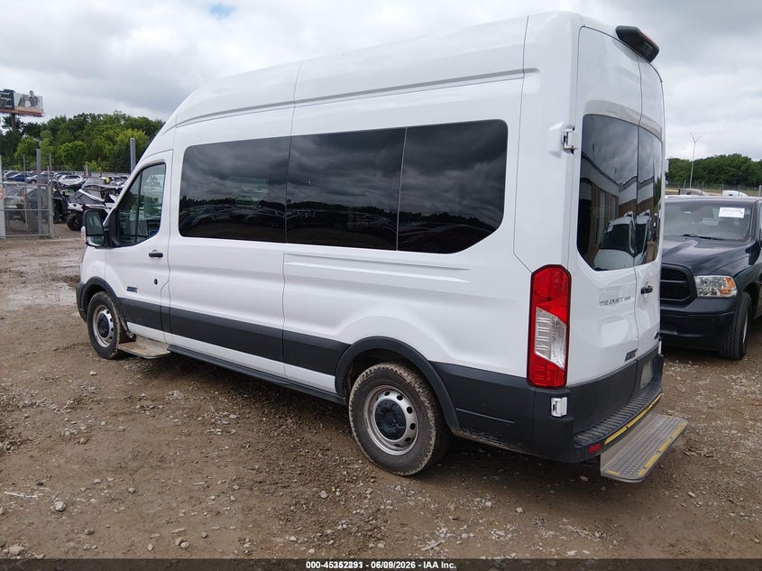 Vin: 1fbax2x8xpka75122, lot: 45850238, ford transit-350 passenger van xl 20233