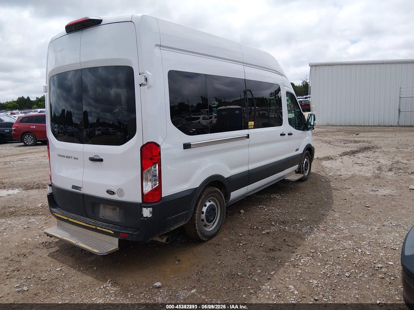 Vin: 1fbax2x8xpka75122, lot: 45850238, ford transit-350 passenger van xl 20234