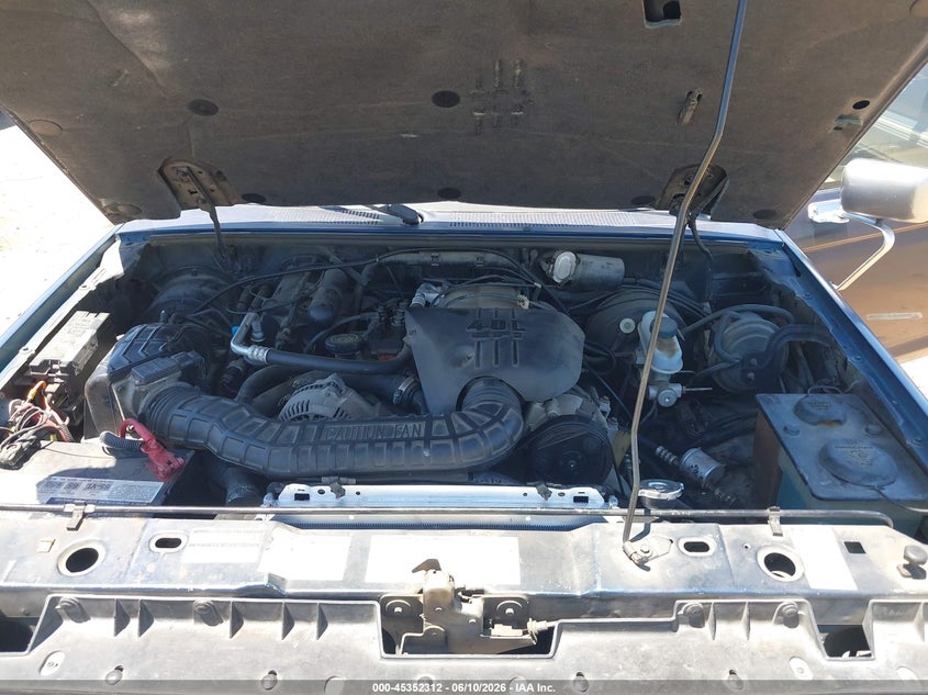 1992 FORD RANGER COUPE 4.0L V6 FI F