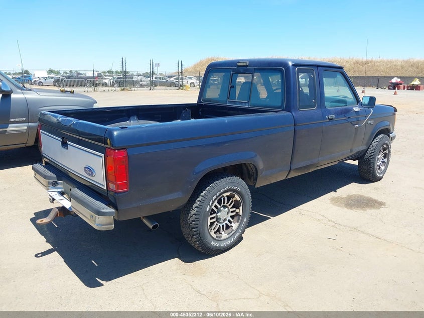 1992 FORD RANGER COUPE 4.0L V6 FI F