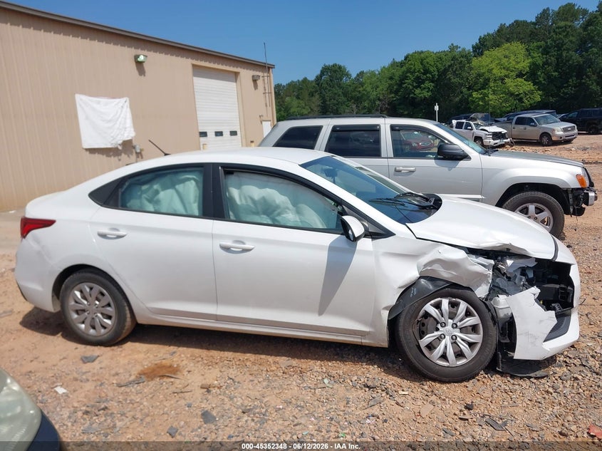 2021 Hyundai Accent Se VIN: 3KPC24A63ME130563 Lot: 45352348