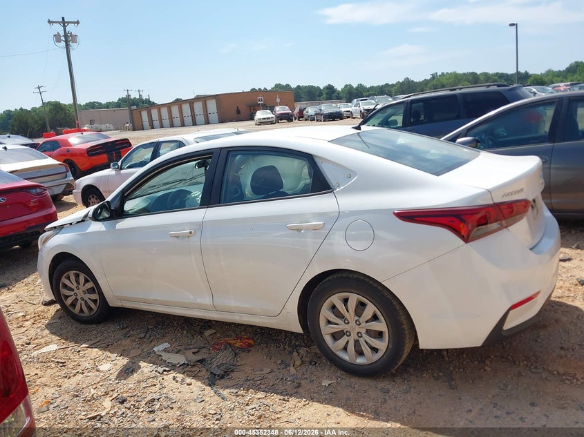 2021 Hyundai Accent Se VIN: 3KPC24A63ME130563 Lot: 45352348