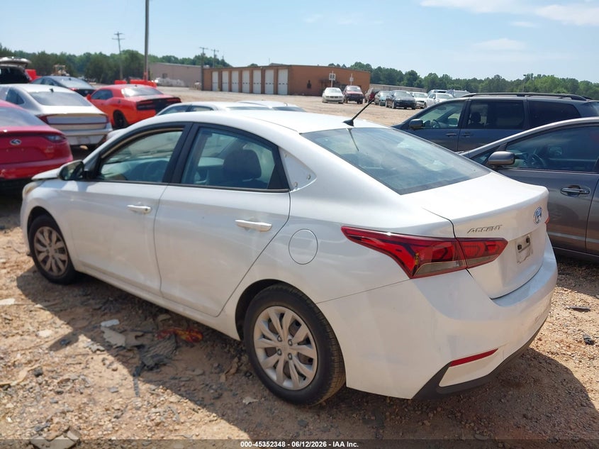 2021 HYUNDAI ACCENT 1.6L I-4 DI, DOHC, V(VIN: 3KPC24A63ME130563