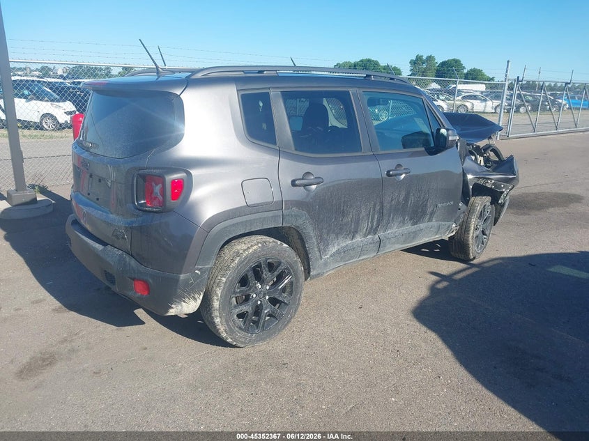 2016 JEEP RENEGADE auction photo 4
