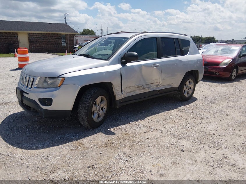 Vin: 1c4njcbaxdd245817, lot: 45850361, jeep compass sport 20132