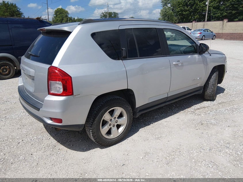 Vin: 1c4njcbaxdd245817, lot: 45850361, jeep compass sport 20134
