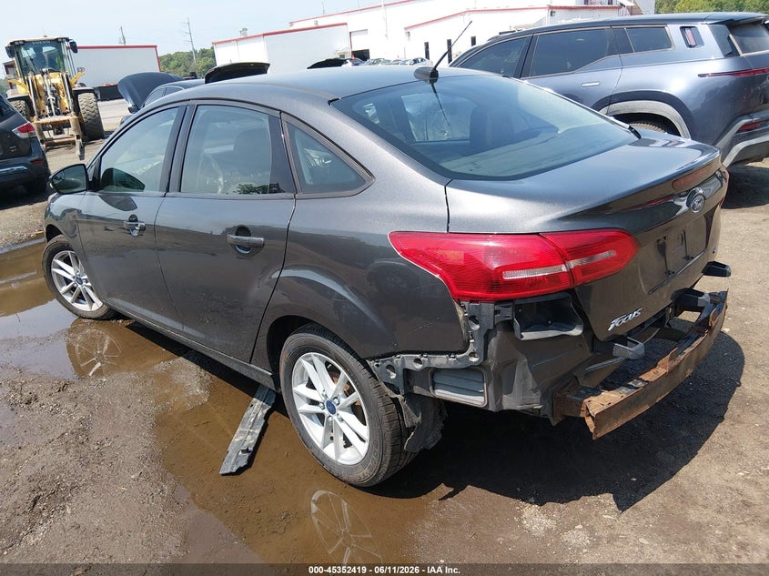 Vin: 1fadp3f29hl327973, lot: 45850366, ford focus se 20173
