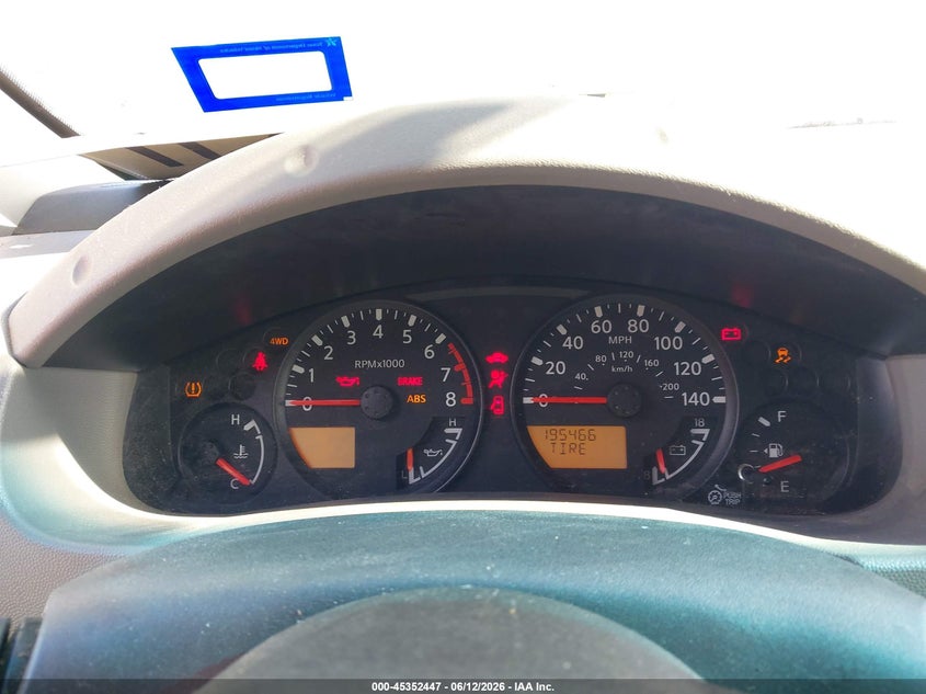 2013 NISSAN XTERRA auction photo 7