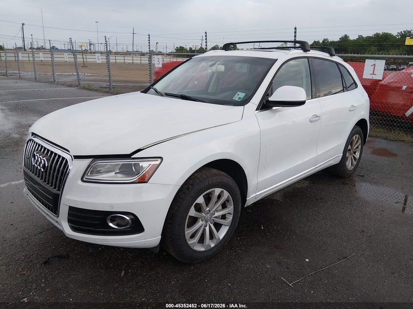 Vin: wa1l2afp0ga040966, lot: 45850399, audi q5 2.0t premium 20162