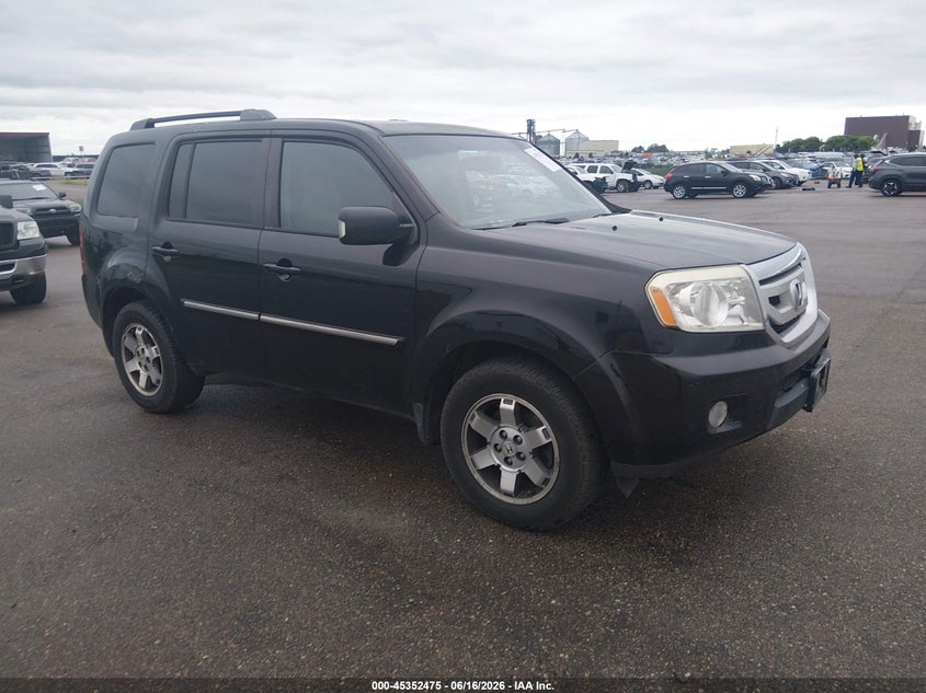 Vin: 5fnyf4h95bb011236, lot: 45850422, honda pilot touring 2011 img_1