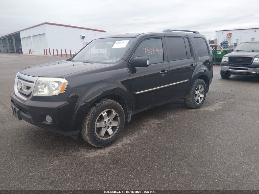 Vin: 5fnyf4h95bb011236, lot: 45850422, honda pilot touring 20112