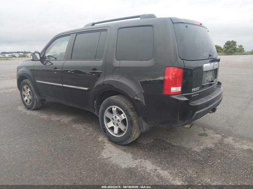 Vin: 5fnyf4h95bb011236, lot: 45850422, honda pilot touring 20113