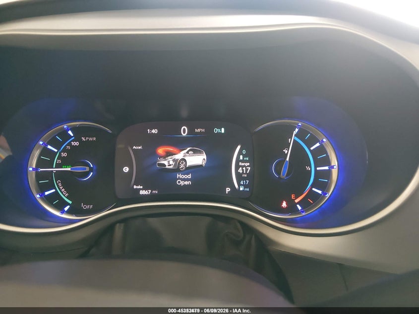 2017 CHRYSLER PACIFICA HYBRID auction photo 7