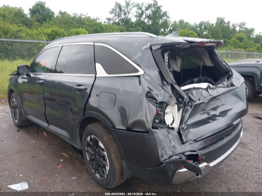 2024 KIA SORENTO 2.5L I-4 DI, DOHC, V(VIN: 5XYRL4JC1RG279013
