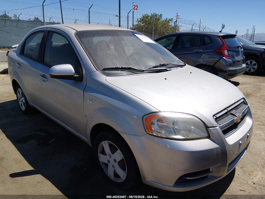 2008 CHEVROLET AVEO auction photo 1