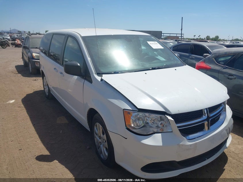 Vin: 2c4rdgbg6jr308151, lot: 45850453, dodge grand caravan se 2018 img_1