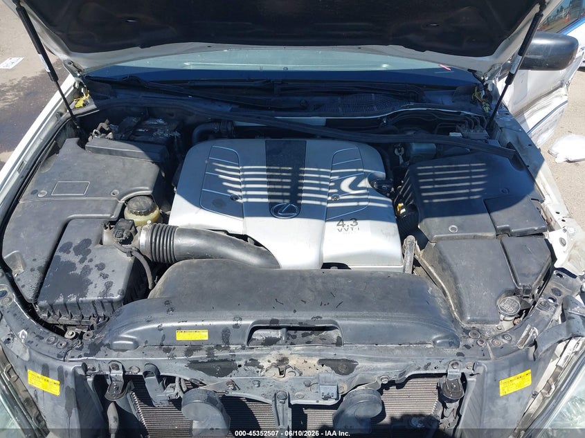2004 Lexus Ls 430 VIN: JTHBN36F740127128 Lot: 45352507