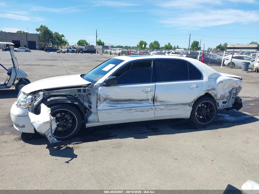 2004 Lexus Ls 430 VIN: JTHBN36F740127128 Lot: 45352507