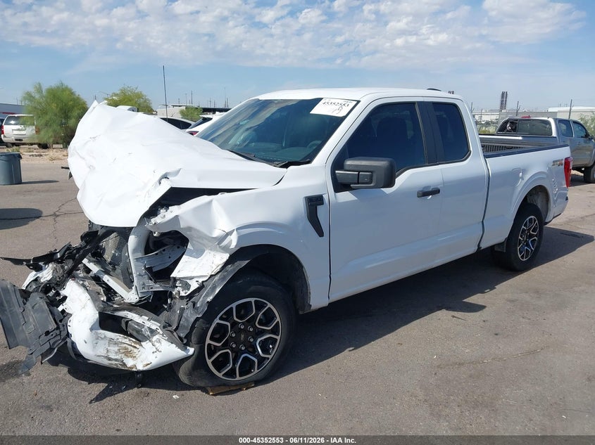 VIN 1FTEX1CP6PKE66949 2023 FORD F-150 XL