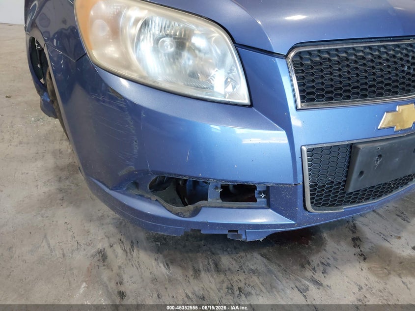 2009 Chevrolet Aveo Lt VIN: KL1TD66E89B317086 Lot: 45352555