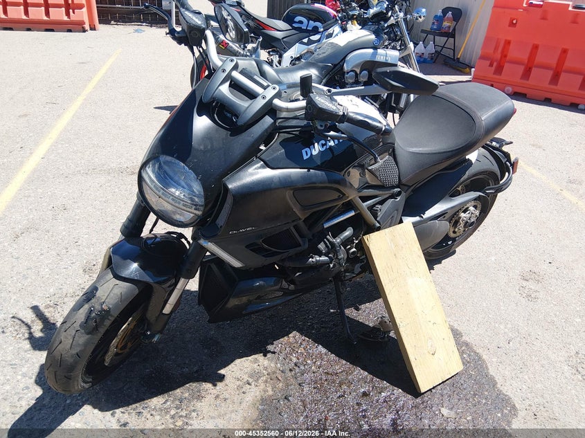 2012 DUCATI DIAVEL auction photo 2