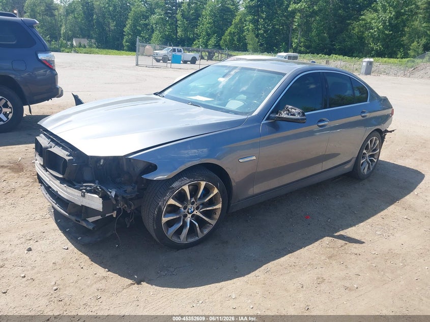 Vin: wba5b1c50ed484326, lot: 45850556, bmw 535i 20142