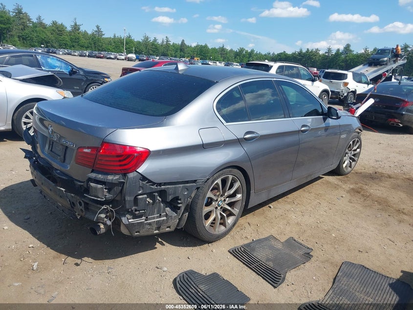 Vin: wba5b1c50ed484326, lot: 45850556, bmw 535i 20144