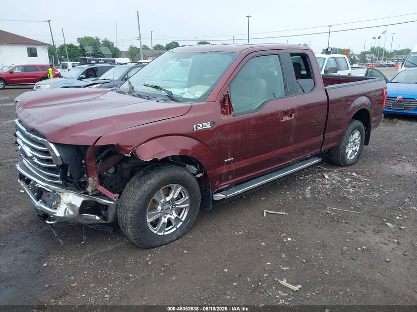 Vin: 1ftex1ep5ffc18096, lot: 45850586, ford f-150 xlt 20152