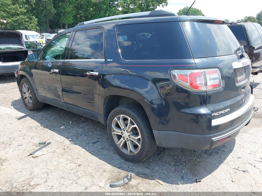 Vin: 1gkkrrkd1ej276485, lot: 45850611, gmc acadia slt-1 20143