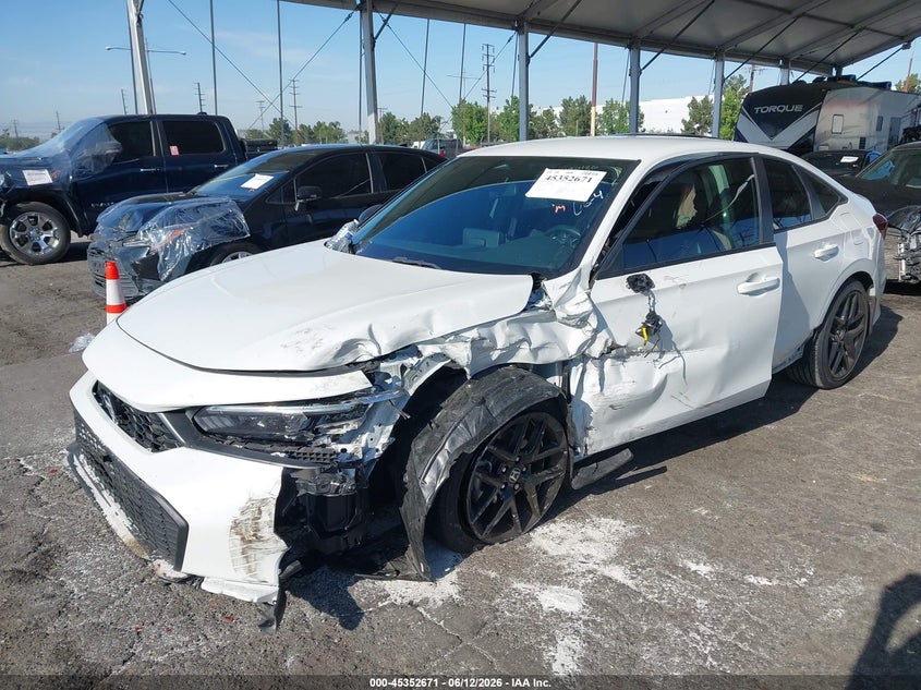2025 HONDA CIVIC 2.0L I-4 DI, DOHC, V(VIN: 2HGFE2F5XSH522614