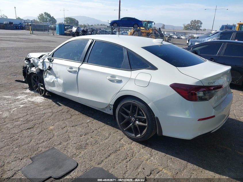 2025 HONDA CIVIC 2.0L I-4 DI, DOHC, V(VIN: 2HGFE2F5XSH522614