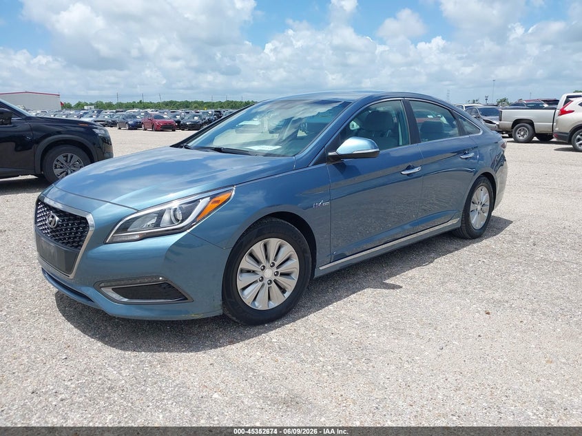 2016 Hyundai Sonata, Звичайний знос, IAAI, VIN KMHE24L15GA031725 — фото 2