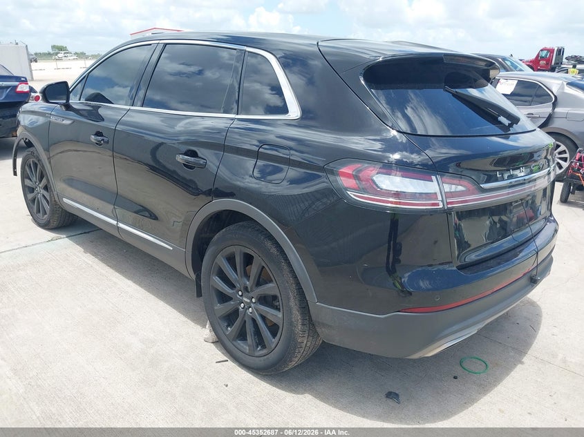 Vin: 2lmpj6k99mbl05110, lot: 45850634, lincoln nautilus reserve 20213