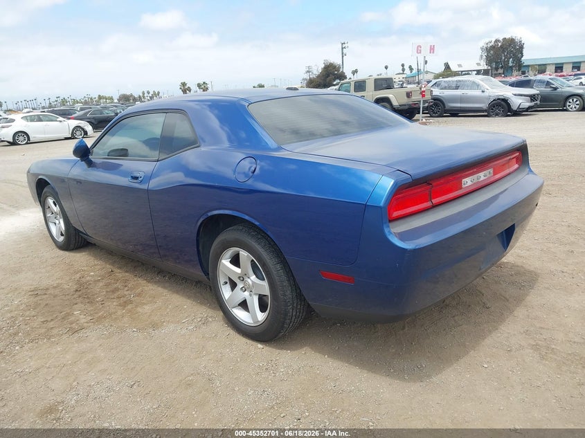 Vin: 2b3cj4dv3ah228743, lot: 45850648, dodge challenger se 20103