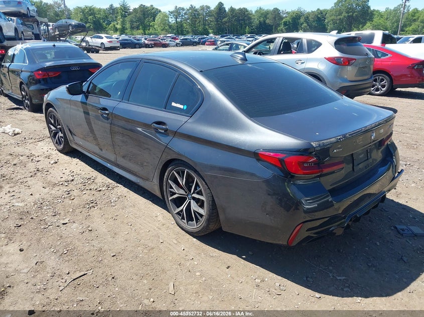 Vin: wba73bj02mcf88455, lot: 45850679, bmw 540i xdrive 20213