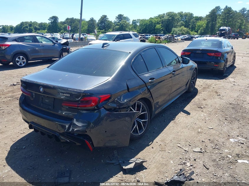 Vin: wba73bj02mcf88455, lot: 45850679, bmw 540i xdrive 20214