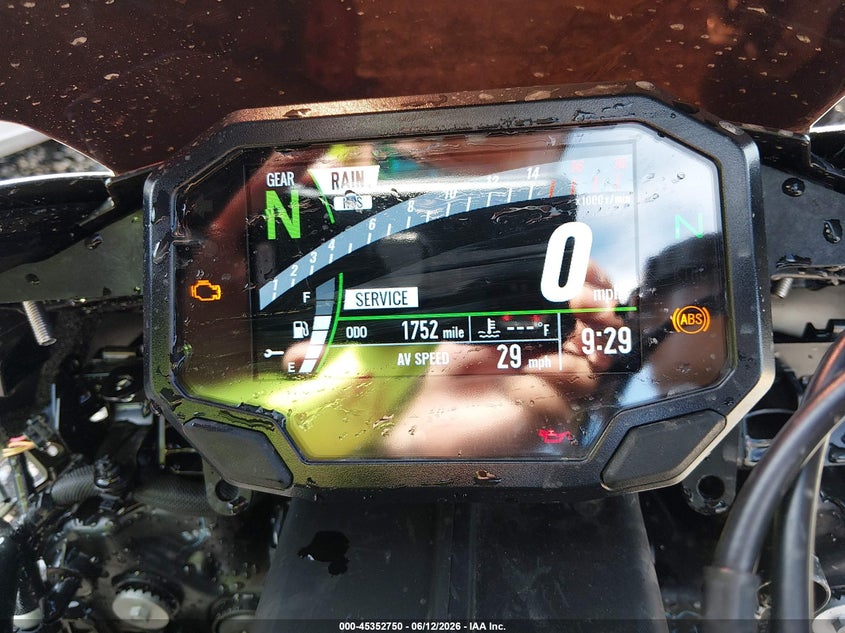 2026 Kawasaki Zx636 K VIN: JKBZXJJ1XTA040543 Lot: 45352750
