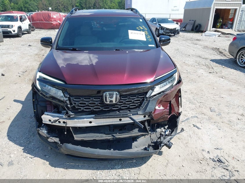 VIN 5FNYF8H07KB008086 2019 HONDA PASSPORT ELITE