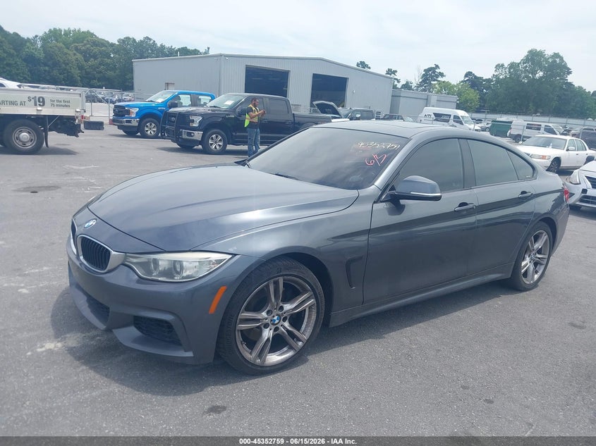Vin: wba4a5c54fg051081, lot: 45850706, bmw 428 gran coupe 20152
