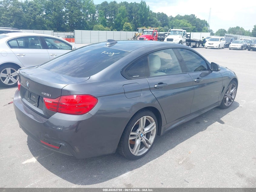 Vin: wba4a5c54fg051081, lot: 45850706, bmw 428 gran coupe 20154