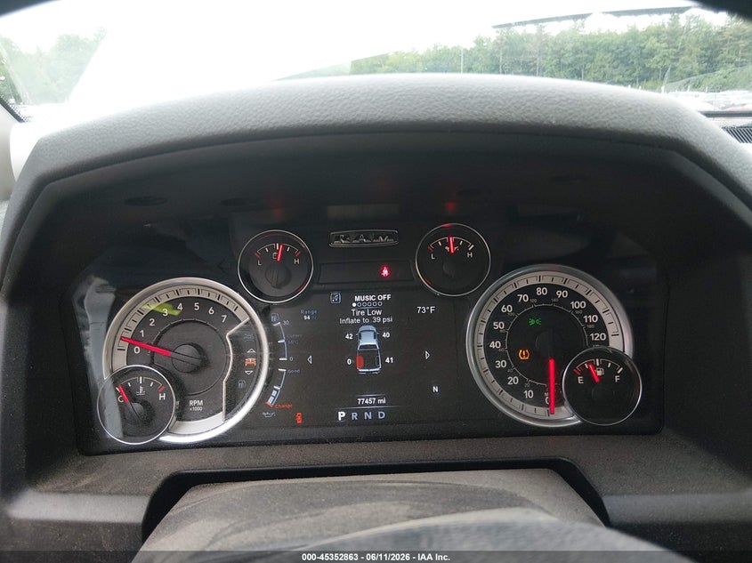 2019 Ram 1500 Classic Big Horn 4X4 5'7 Box VIN: 1C6RR7LTXKS535654 Lot: 45352863
